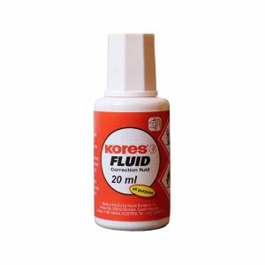 Corector fluid cu pensula pe baza solvent - Kores