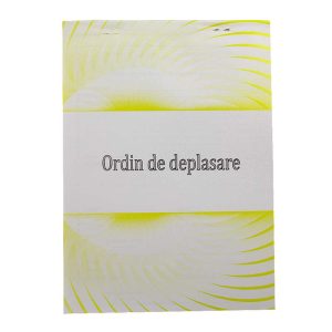 Ordin de deplasare, A5, Fata-Verso